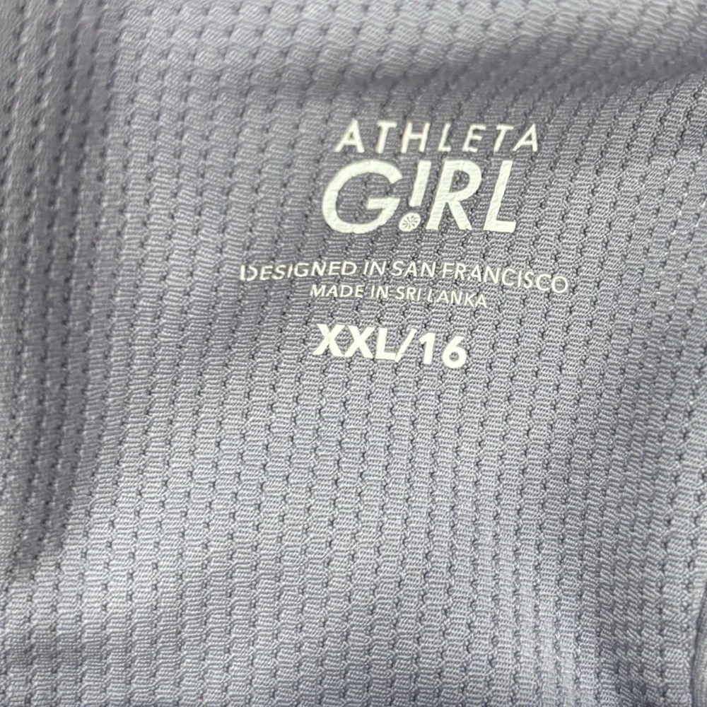 Athleta Gray Camouflage Tank Top